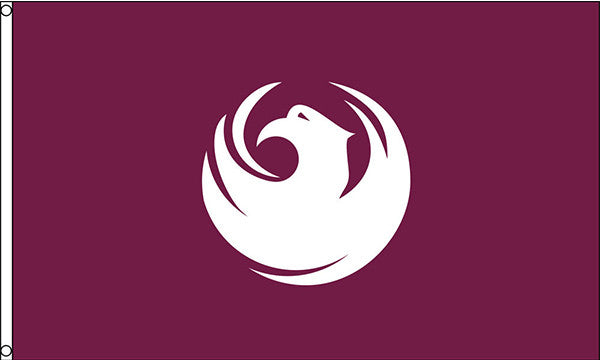 phoenix city flag 3x5ft poly