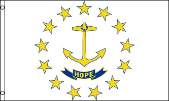  rhode island flag 3x5ft poly