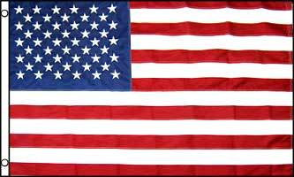 American Flag, Embroidered, High Quality - Super Duty