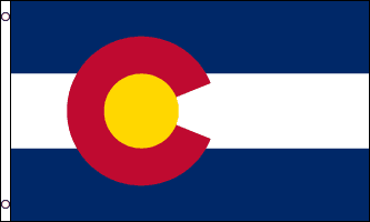 Colorado Flag 3x5ft Poly