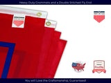 Trump 2024 Flag, Red, 3x5, Take America Back Donald J Trump Supporters, Polyester Banner, Donald for President
