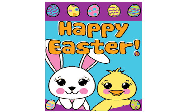 Happy Easter Garden Flag, 24x36in