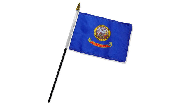 idaho 4x6in stick flag