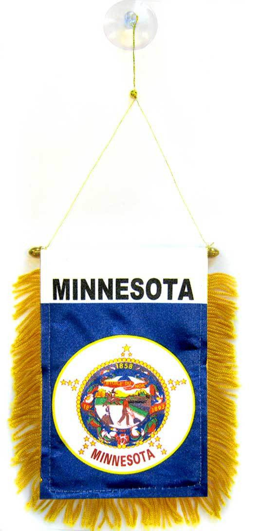 Minnesota Mini Banner | frontlineflags.com
