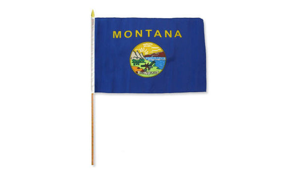  montana 12x18in stick flag