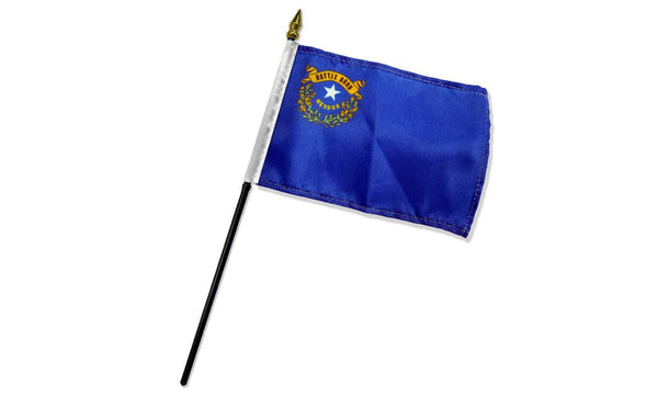  nevada 4x6in stick flag