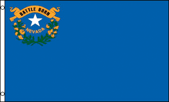  nevada flag 2x3ft poly