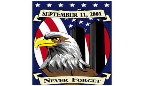 Never Forget 911 Garden Flag (24x36in)