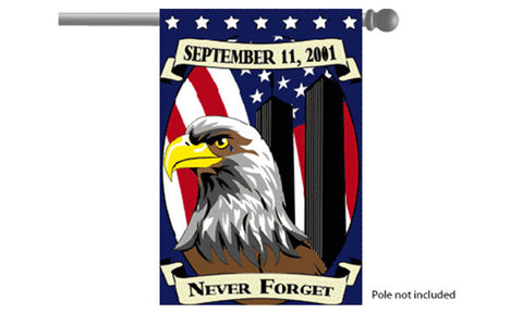 Never Forget 911 Garden Flag (24x36in)