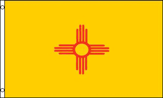  new mexico flag 2x3ft poly
