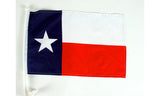 Texas Single-Sided Car Flag, 12x18in