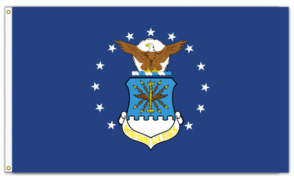 us air force 3x5 poly flag standard duty
