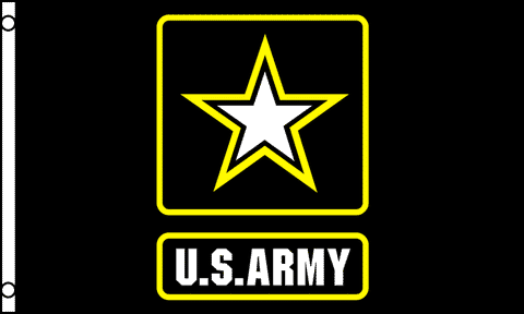 US Army Star Flag 3x5ft Poly