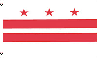  washington dc flag 2x3ft poly