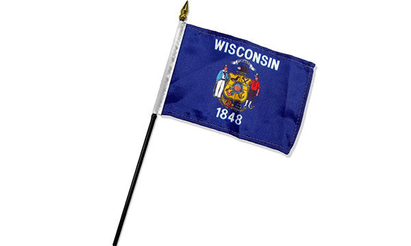 Wisconsin Flag 2x3ft Poly