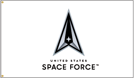 Space Force Flag, 3x5ft, Nylon (Back Ordered)