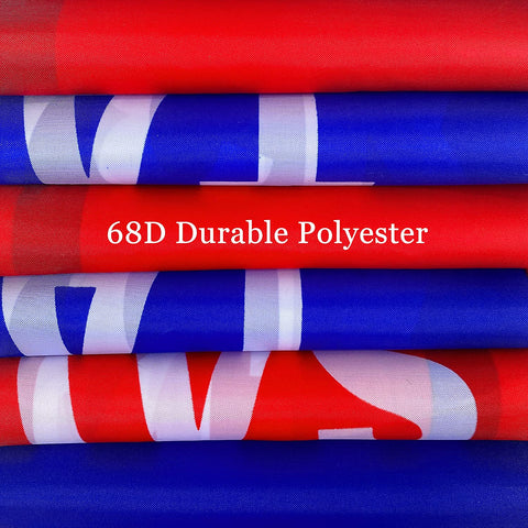 Trump 2024 Flag, Red, 3x5, Take America Back Donald J Trump Supporters, Polyester Banner, Donald for President