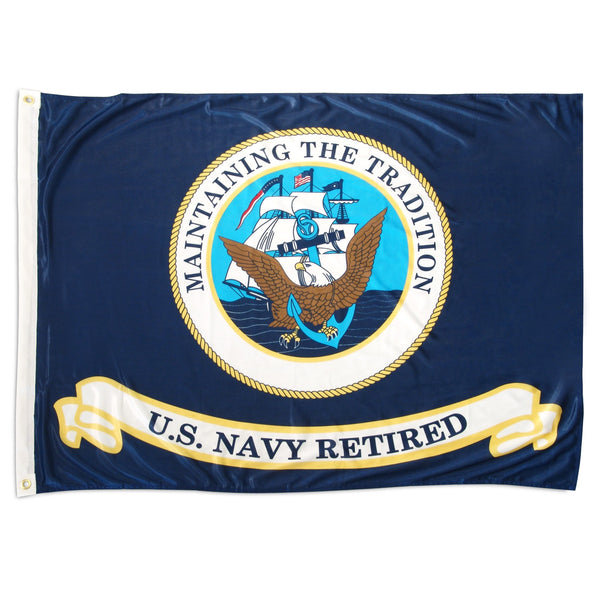 US Navy Nylon Flag (Various Sizes), Heavy Duty
